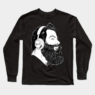 BearBull B&W Long Sleeve T-Shirt